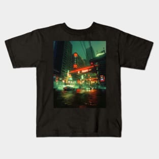 Cyberpunk street Kids T-Shirt